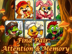 Mchezo Find Pair: Attention & Memory