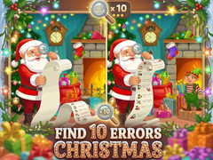 Mchezo Find 10 Errors Christmas
