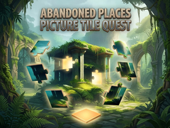 Mchezo Abandoned places Picture Tile Quest