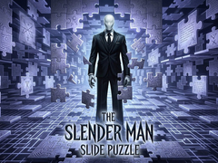 Mchezo The Slender Man Slide puzzle