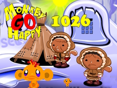 Mchezo Monkey Go Happy Stage 1026