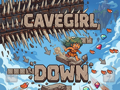 Mchezo Cavegirl Down