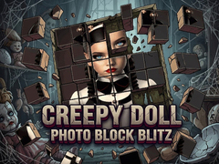 Mchezo Creepy Doll Photo Block Blitz