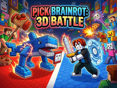 Mchezo Pick Brainrot: 3D Battle