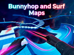 Mchezo Bunnyhop and Surf Maps