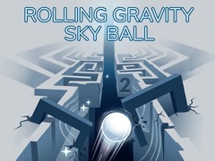 Mchezo Rolling Gravity Sky Ball