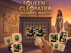 Mchezo Queen Cleopatra Memory Match