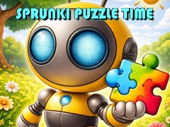 Mchezo Sprunki Puzzle Time