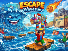 Mchezo Escape Waves.io