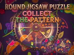 Mchezo Round jigsaw Puzzle - Collect the Pattern