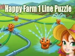 Mchezo Happy Farm 1 Line Puzzle