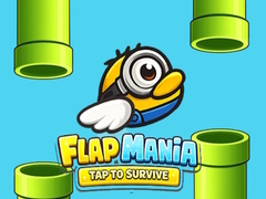 Mchezo Flap Mania: Tap to Survive