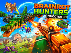 Mchezo Brainrot Hunters: Shooter 3D