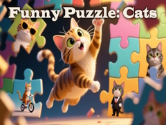 Mchezo Funny Puzzle: Cats