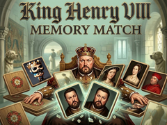 Mchezo King Henry VIII Memory Match