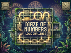 Mchezo Maze of Numbers