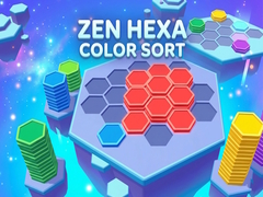 Mchezo Zen Hexa Color Sort