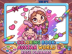 Mchezo Coloring Book: Avatar World Rose Pajamas
