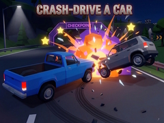 Mchezo Crash-drive a car