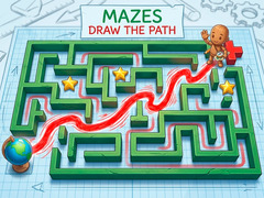Mchezo Mazes Draw The Path