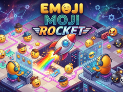 Mchezo Emoji Moji Rocket