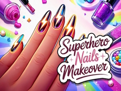 Mchezo Superhero Nails Makeover