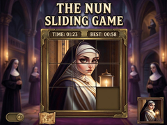 Mchezo The Nun Sliding Game