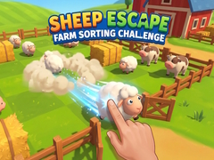 Mchezo Sheep Escape: Farm Sorting Challenge