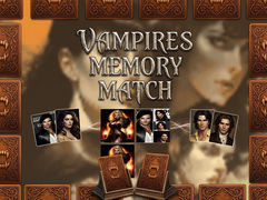 Mchezo Vampires Memory Match