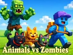 Mchezo Animals vs Zombies