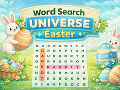 Mchezo Word Search Universe Easter