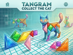 Mchezo Tangram Collect the cat