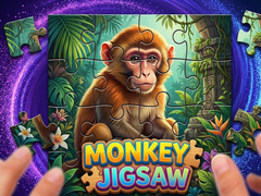 Mchezo Monkey Jigsaw