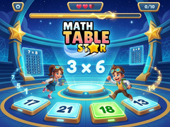 Mchezo Math Table Star