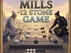 Mchezo Mills - 12 Stone Game 