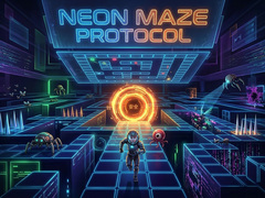 Mchezo Neon Maze Protocol