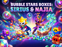 Mchezo Bubble Stars boxes: Sirius & Najia