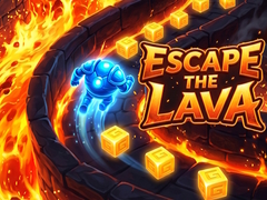 Mchezo Escape the lava
