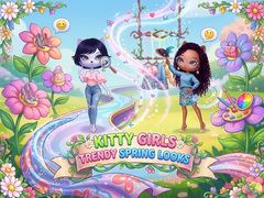 Mchezo Kitty Girls Trendy Spring Looks