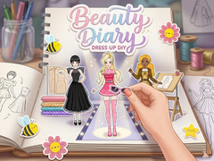 Mchezo Beauty Diary Dress Up DIY