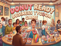 Mchezo Donut Ready Business Tycoon Game