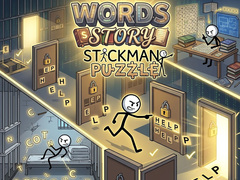 Mchezo Words Story Stickman Puzzle