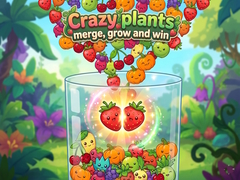 Mchezo Crazy plants: merge, grow and win