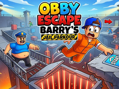 Mchezo Obby - Escape Barry's Jail Parkour