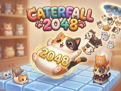Mchezo Caterfall 2048