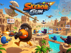 Mchezo Skebob Gun