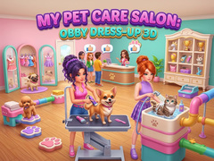 Mchezo My Pet Care Salon: Obby Dress-Up 3D