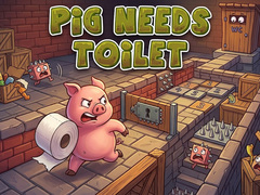 Mchezo Pig Needs Toilet
