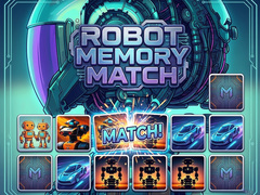 Mchezo Robot Memory Match