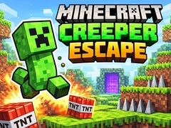 Mchezo Minecraft Creeper Escape
